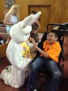 Easter Bunny and Jerry Laughing